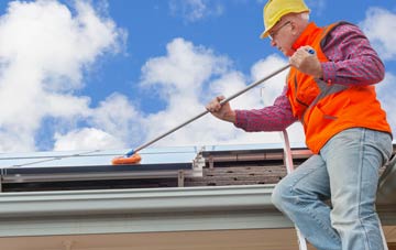 Chadwell soft wash roof cleaning